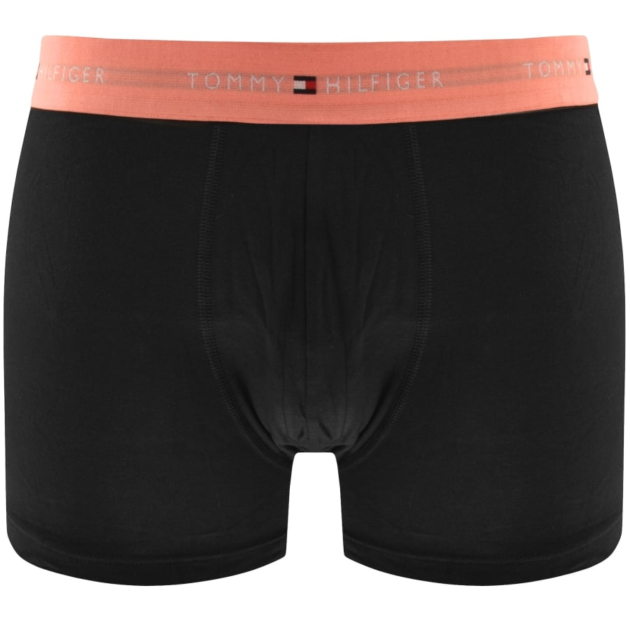 Image number 4 for Tommy Hilfiger Underwear 3 Pack Trunks Black