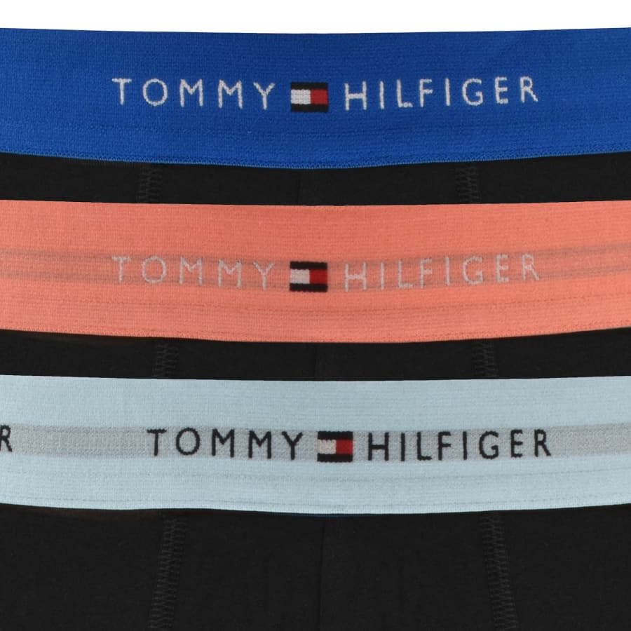 Image number 5 for Tommy Hilfiger Underwear 3 Pack Trunks Black