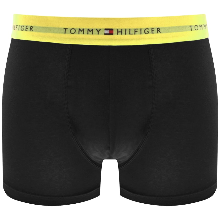 Image number 3 for Tommy Hilfiger 5 Pack Boxer Trunks Black