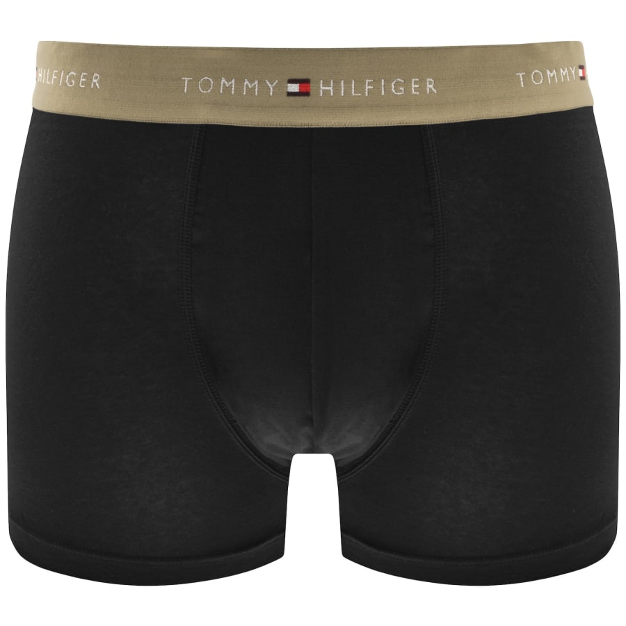 Image number 4 for Tommy Hilfiger 5 Pack Boxer Trunks Black