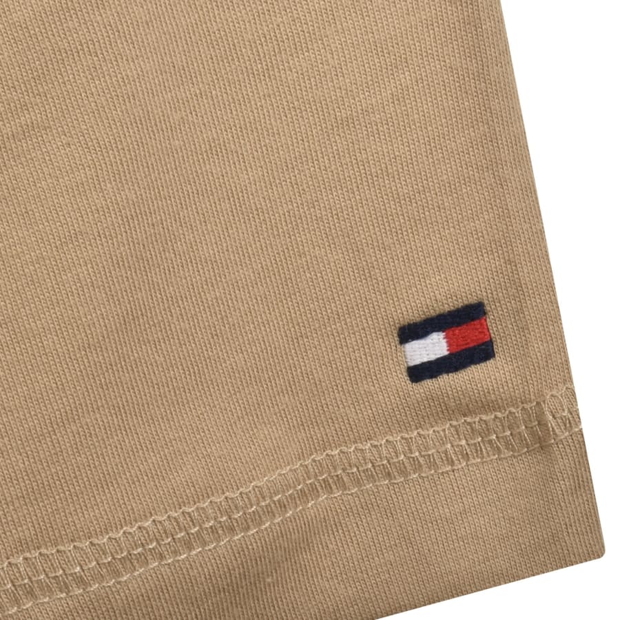 Image number 4 for Tommy Hilfiger Logo T Shirt Beige