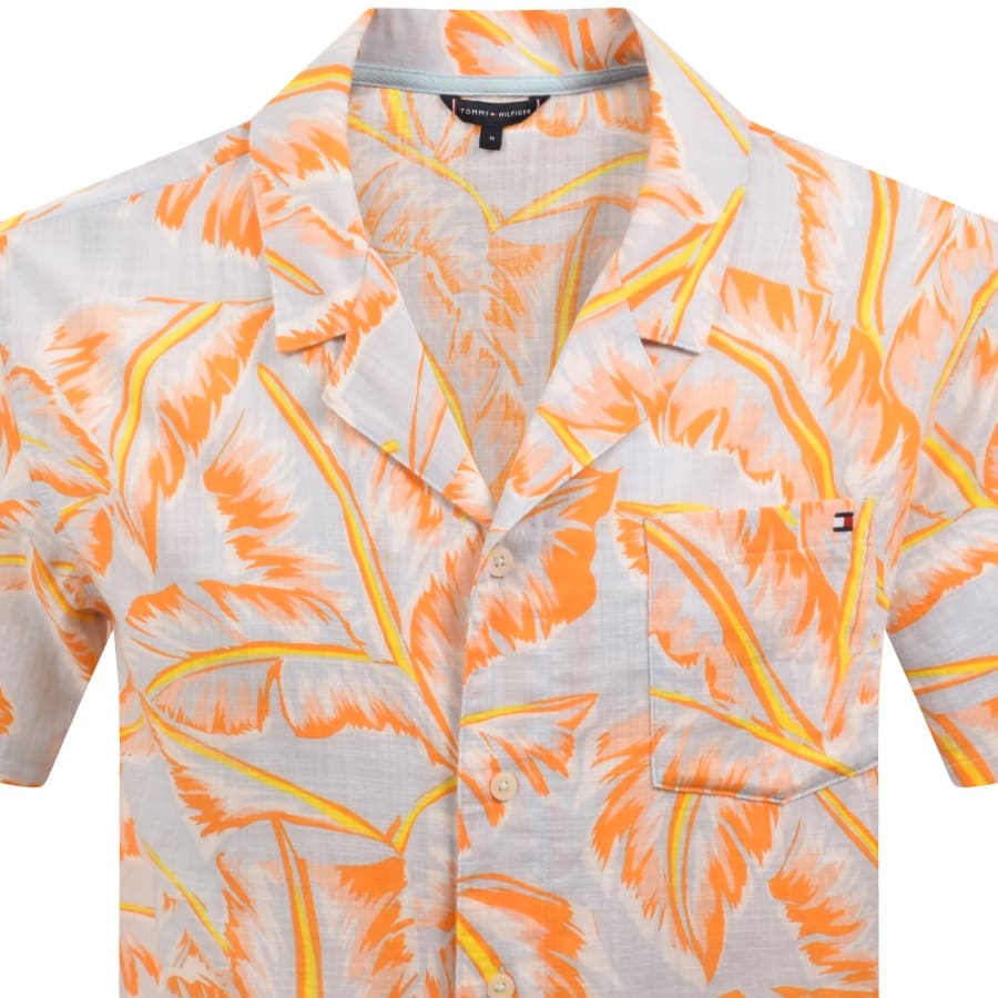 Image number 2 for Tommy Hilfiger Bowling Shirt Pink