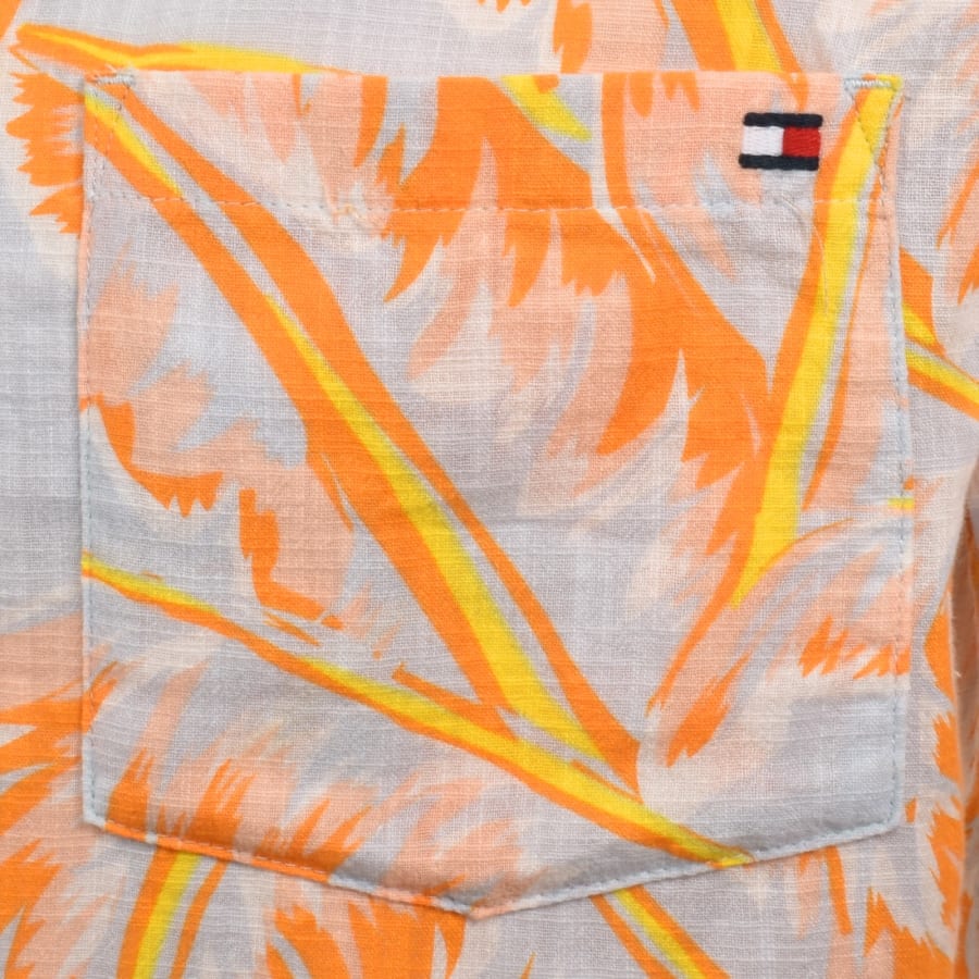 Image number 3 for Tommy Hilfiger Bowling Shirt Pink
