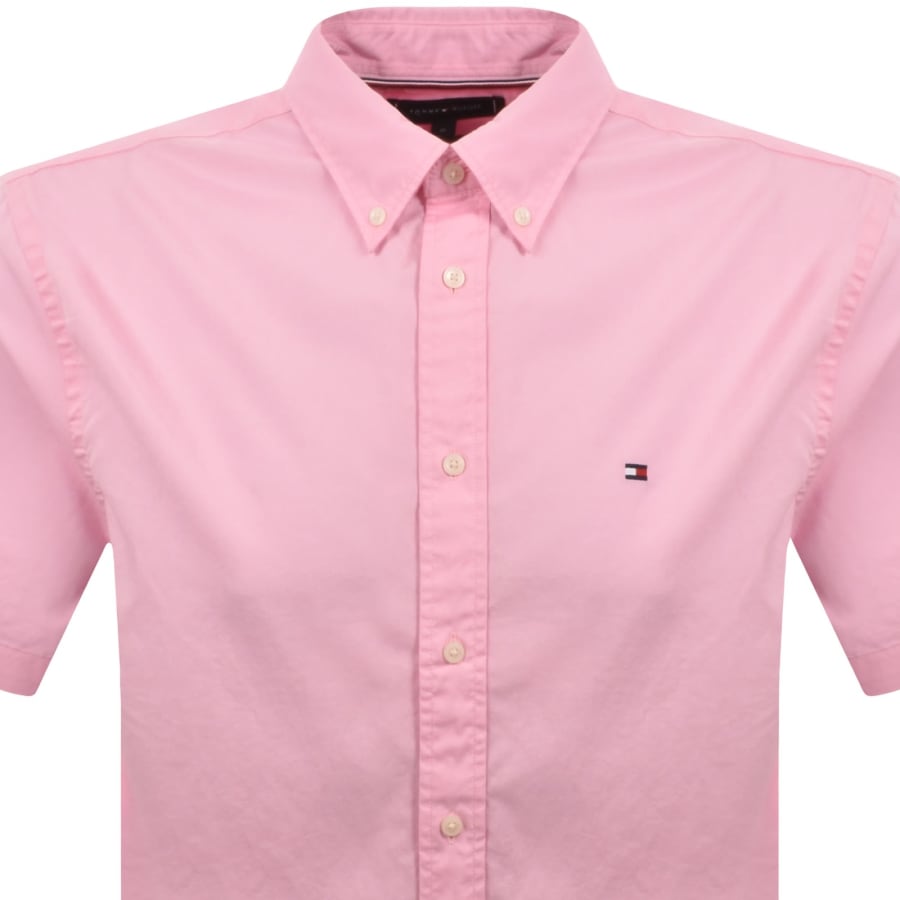 Image number 2 for Tommy Hilfiger Solid Shirt Pink