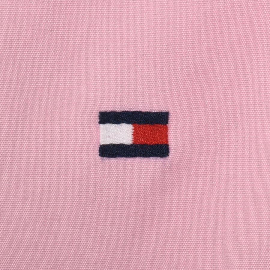 Image number 3 for Tommy Hilfiger Solid Shirt Pink