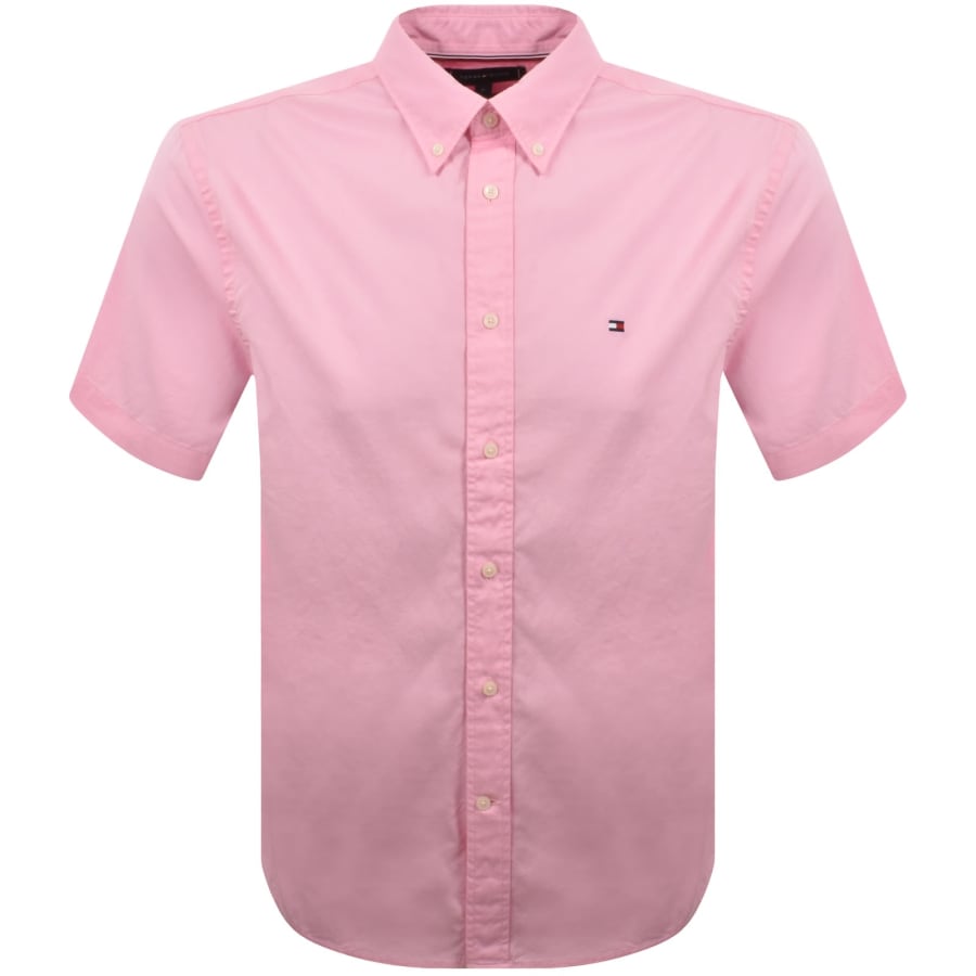 Image number 1 for Tommy Hilfiger Solid Shirt Pink