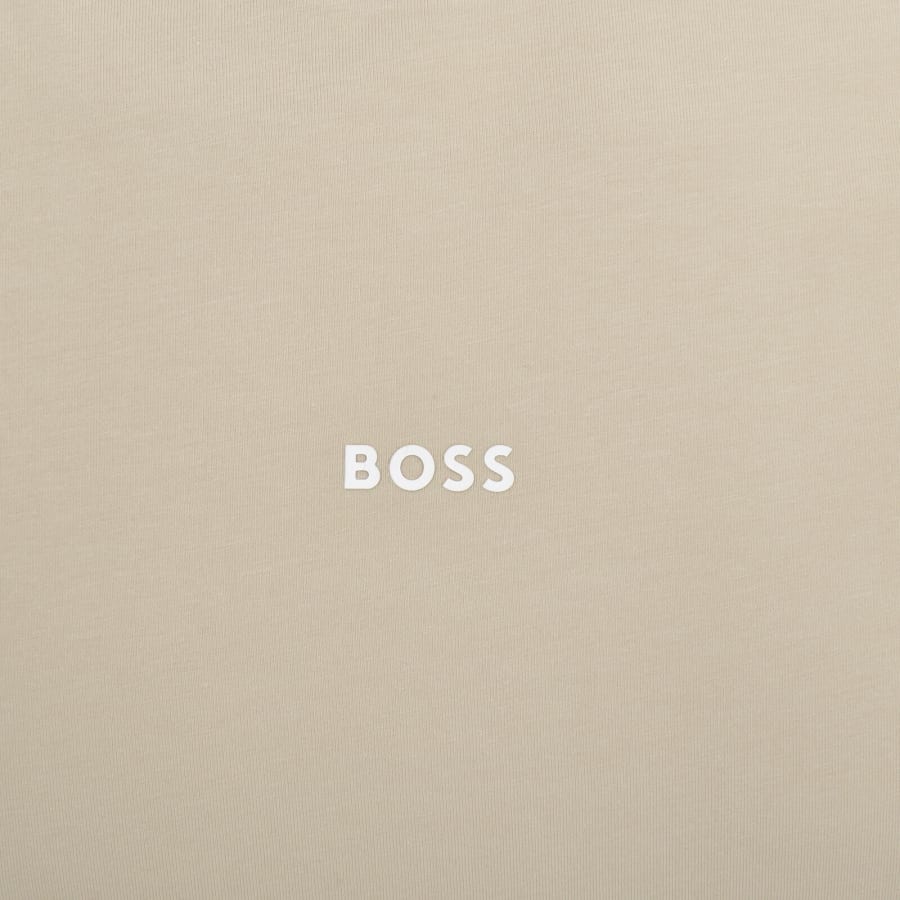 Image number 3 for BOSS TChup Logo T Shirt Light Beige