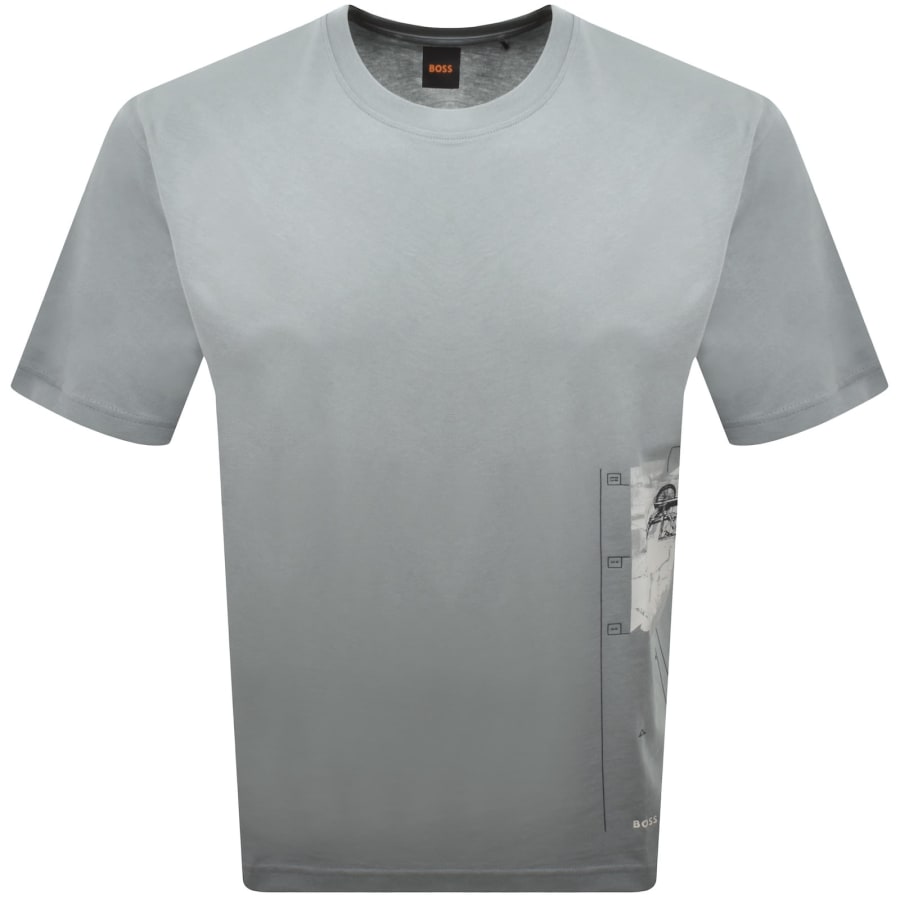 Image number 1 for BOSS Journey T Shirt Blue