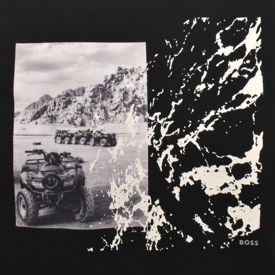 Image number 3 for BOSS Motors T Shirt Black