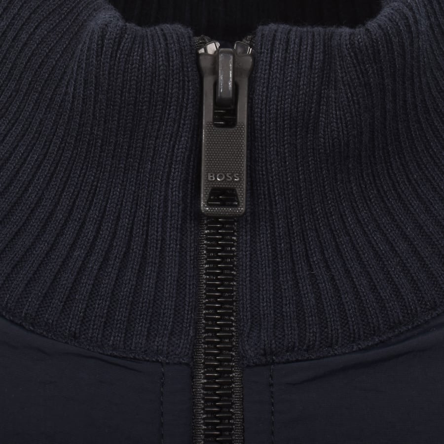 Image number 5 for BOSS Kobello Hybrid Jacket Navy