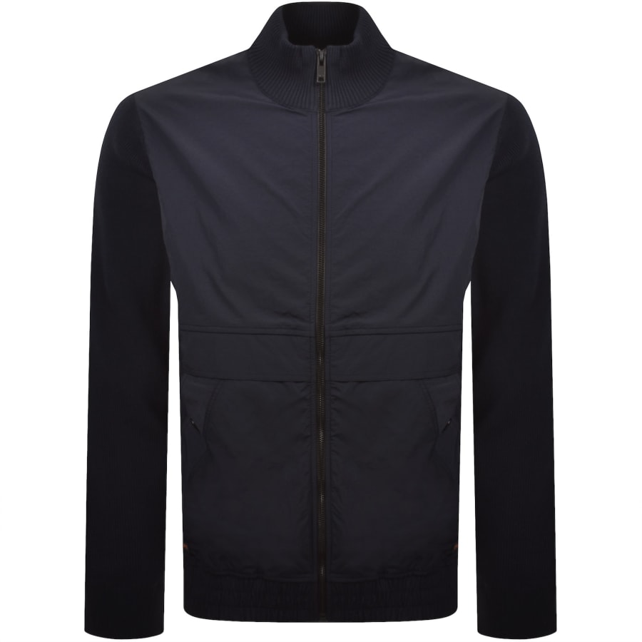 Image number 1 for BOSS Kobello Hybrid Jacket Navy