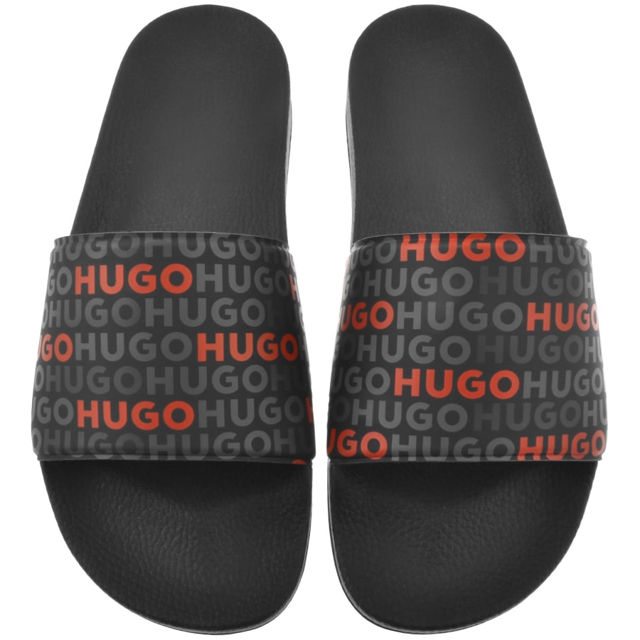 Image number 1 for HUGO Timein Sliders Black