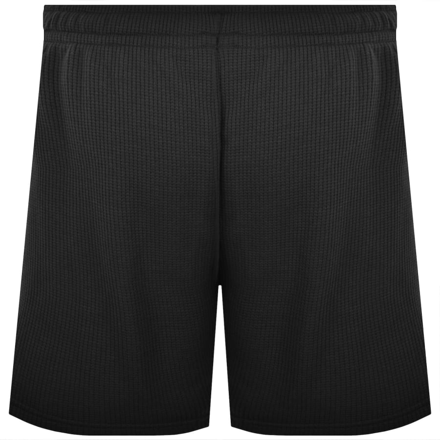 Image number 3 for Calvin Klein Waffle Shorts Black