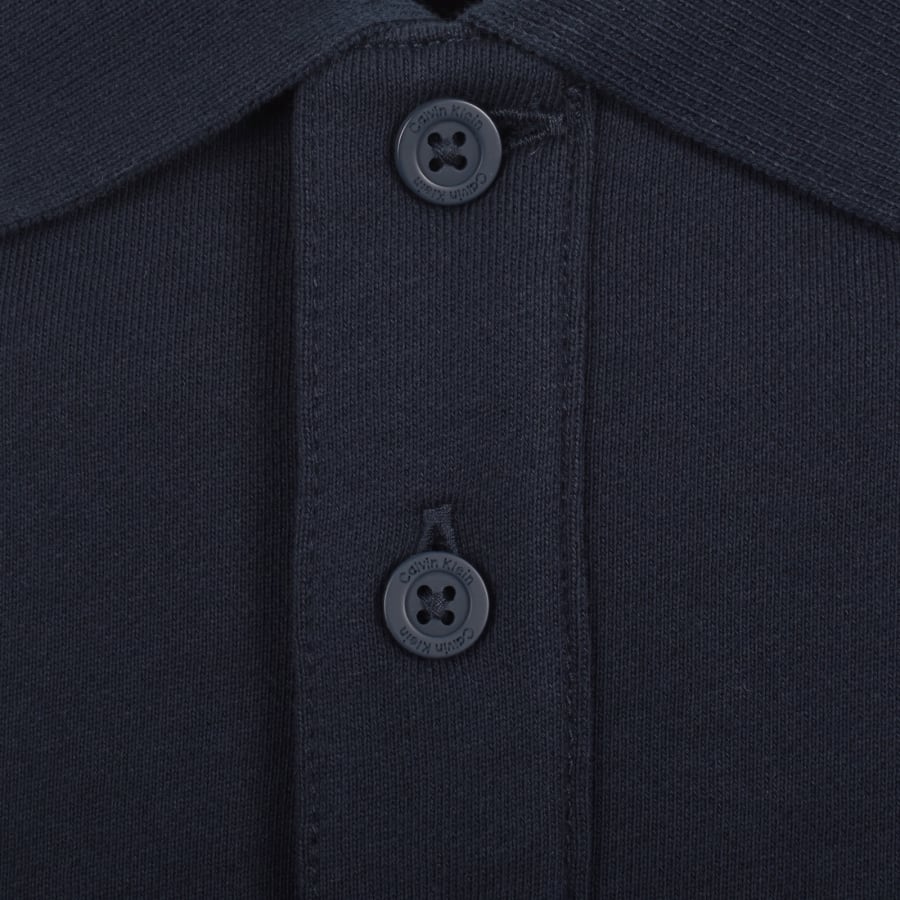 Image number 4 for Calvin Klein Jeans Polo Sweatshirt Navy