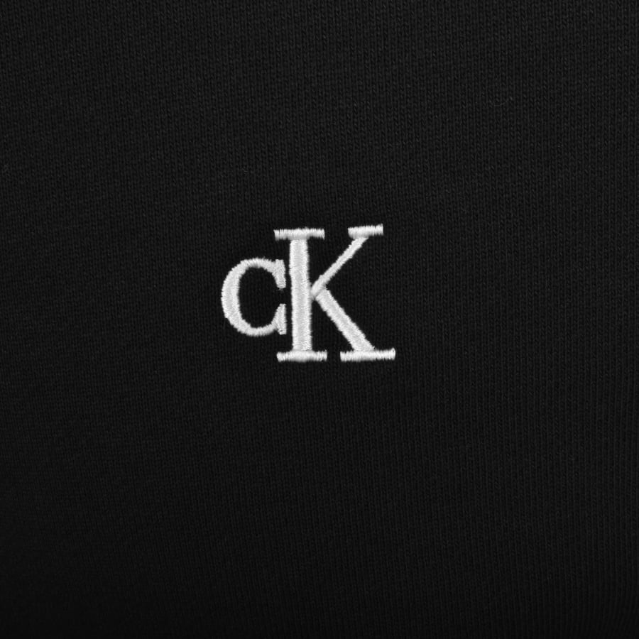 Image number 3 for Calvin Klein Jeans Polo Sweatshirt Black