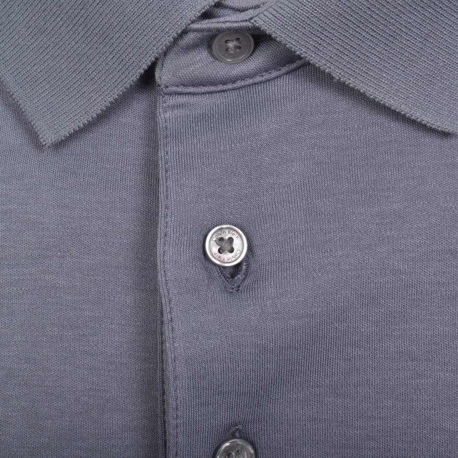 Image number 4 for Calvin Klein Supima Cotton Polo Blue
