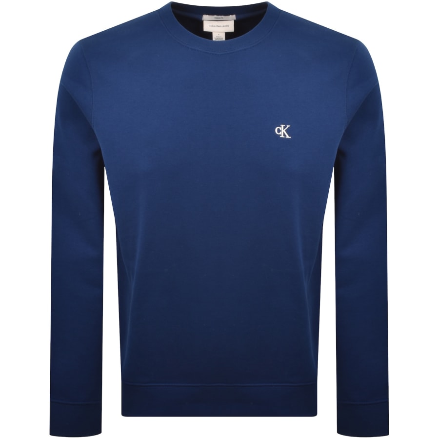 Image number 1 for Calvin Klein Sweatshirt Estate Blue