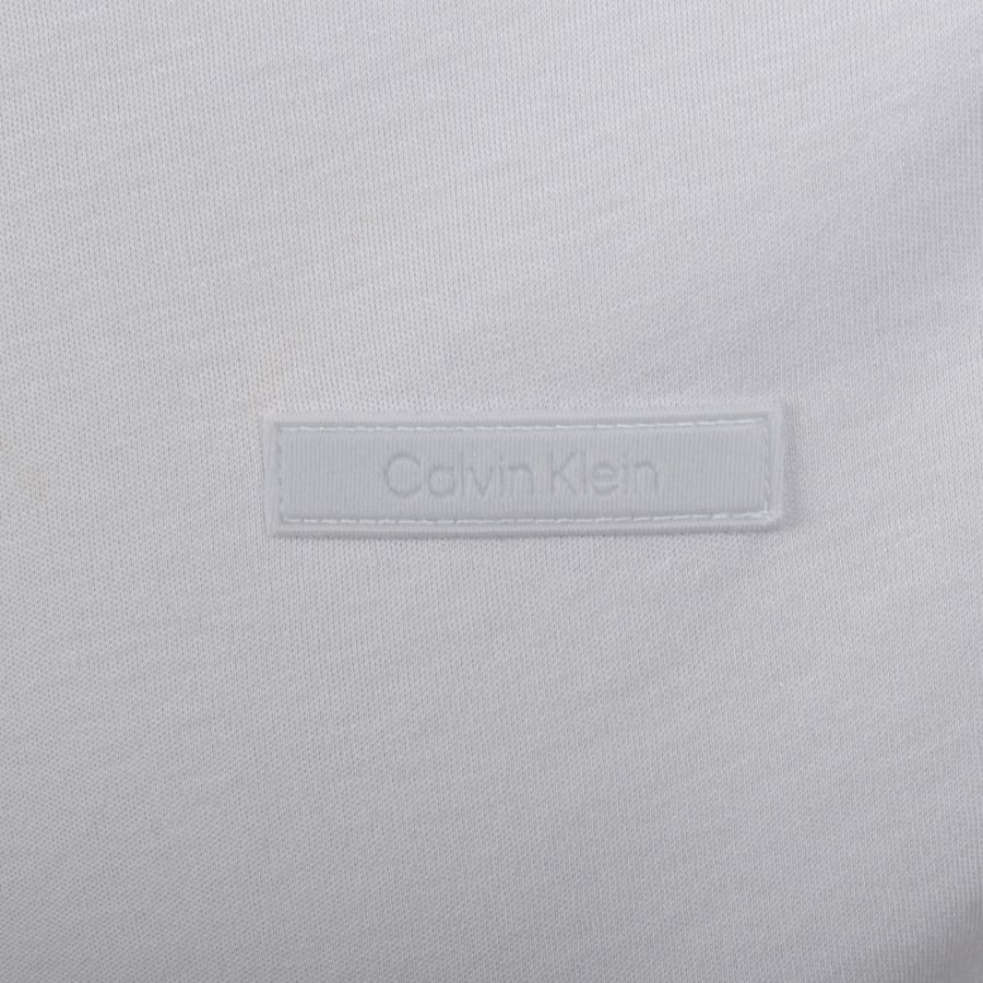 Image number 3 for Calvin Klein Slim Fit Supima T Shirt Blue