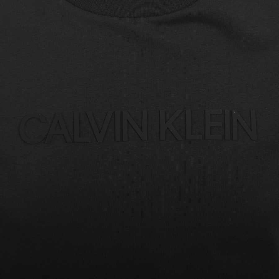 Image number 3 for Calvin Klein Jeans Front Logo T Shirt Black