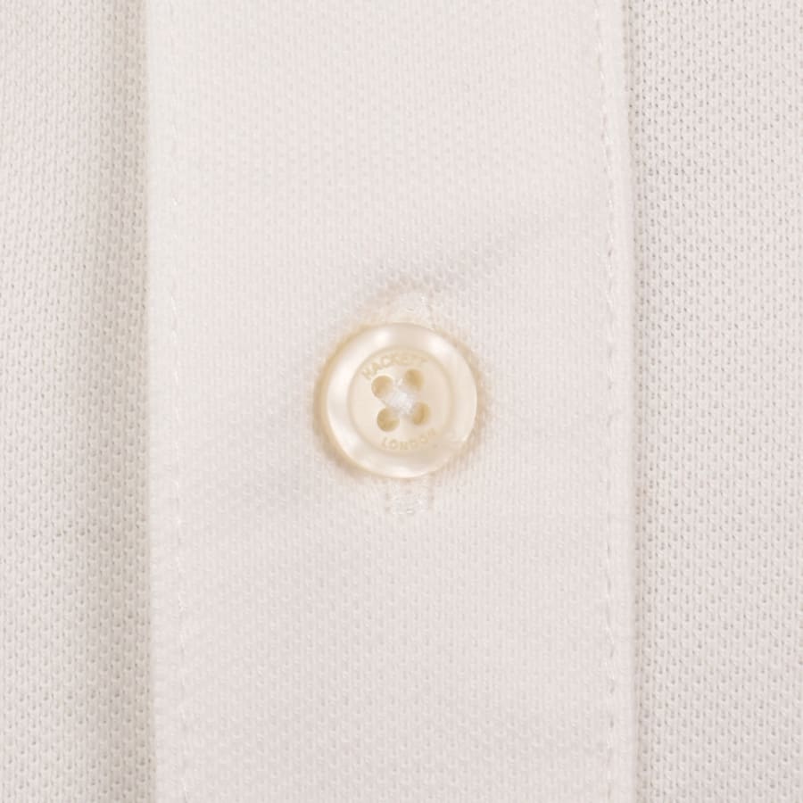 Image number 4 for Hackett Heritage Polo T Shirt Off White