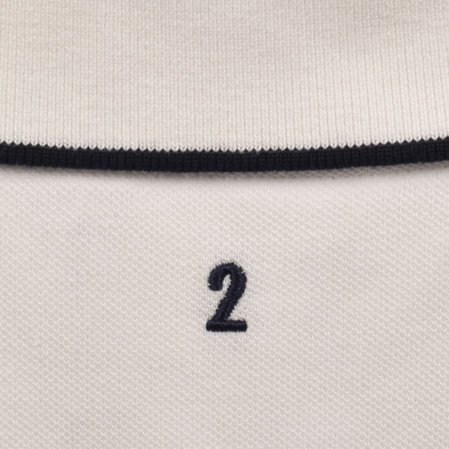 Image number 5 for Hackett Heritage Polo T Shirt Off White