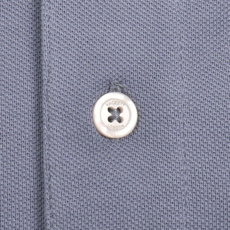 Image number 4 for Hackett Heritage Polo T Shirt Blue