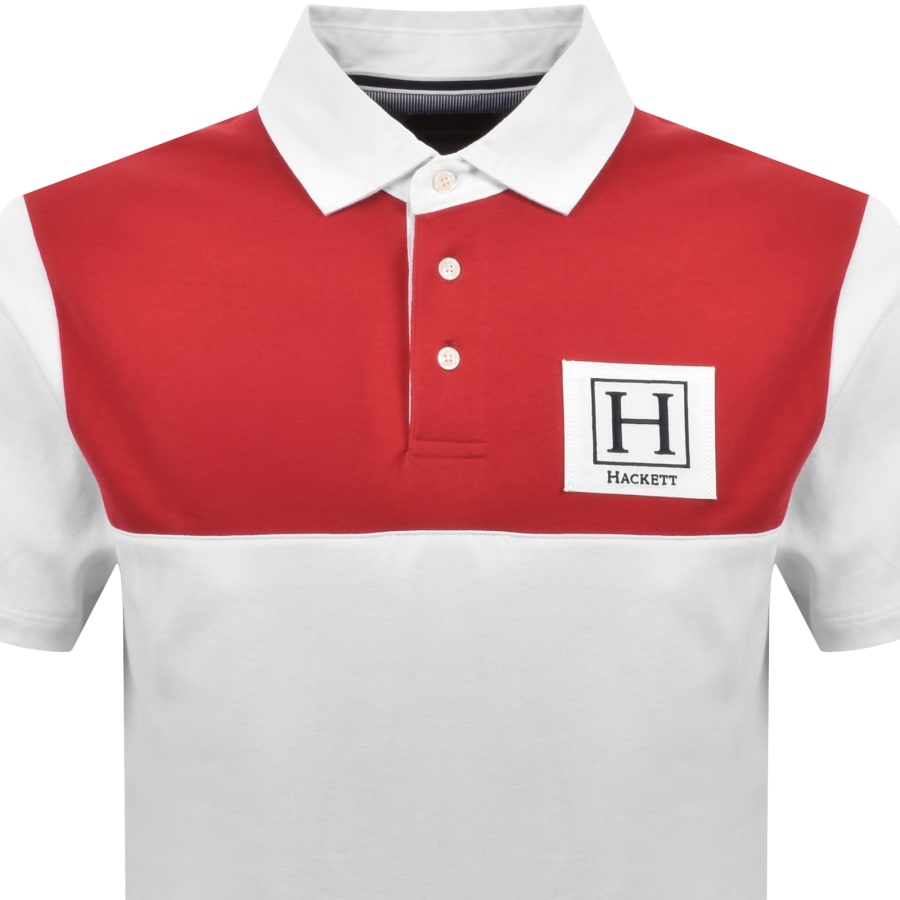 Image number 2 for Hackett Heritage Polo T Shirt Red