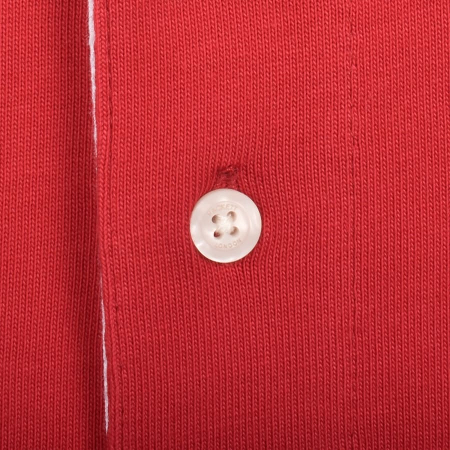 Image number 4 for Hackett Heritage Polo T Shirt Red
