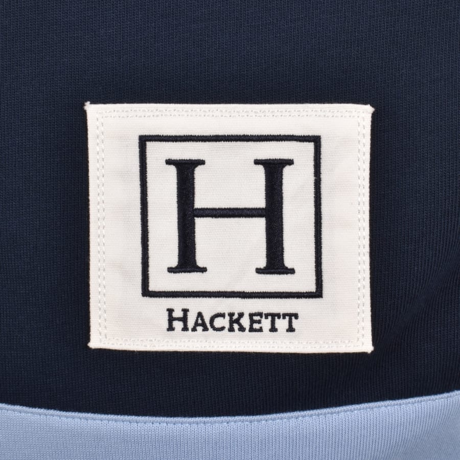 Image number 3 for Hackett Heritage Polo T Shirt Navy