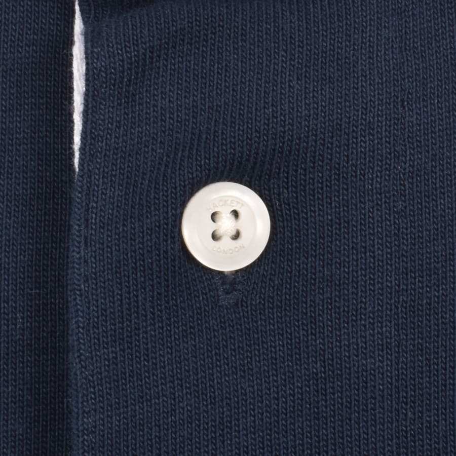 Image number 4 for Hackett Heritage Polo T Shirt Navy