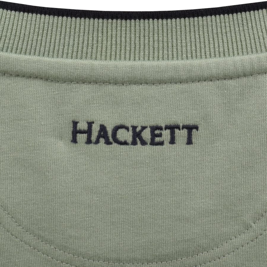 Image number 4 for Hackett Heritage Number T Shirt Green