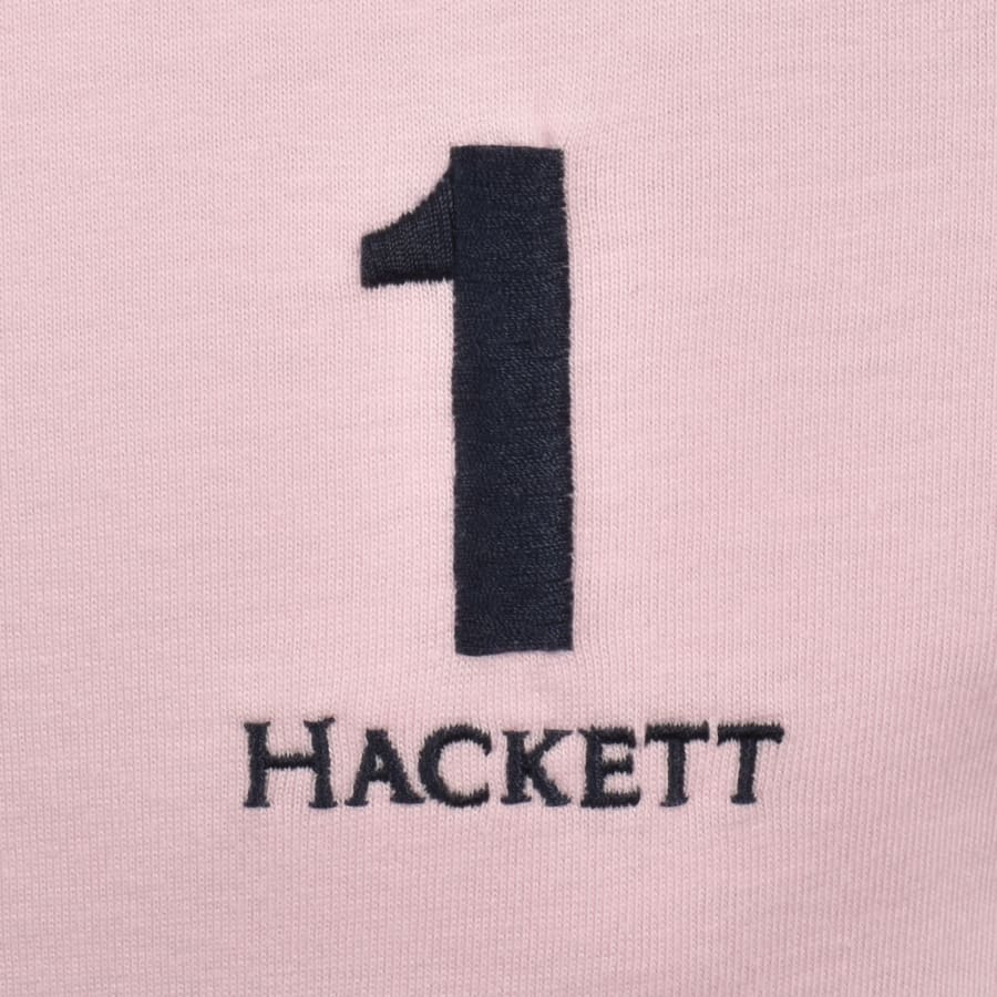 Image number 3 for Hackett Heritage Panel T Shirt Green