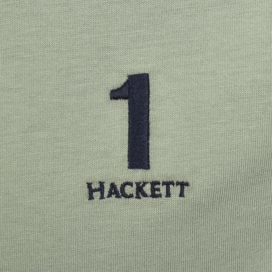 Image number 4 for Hackett Heritage Number T Shirt Green