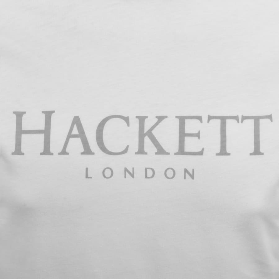 Image number 3 for Hackett Heritage Essential T Shirt Optic White