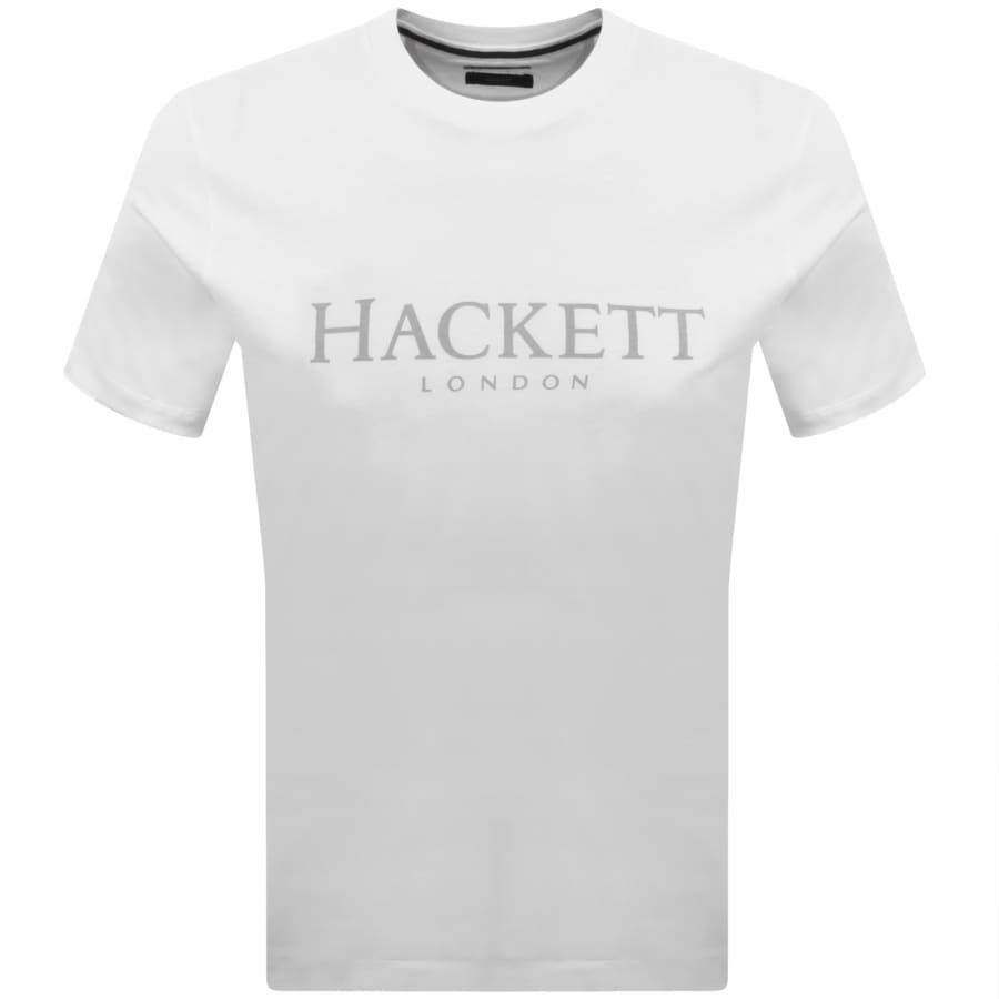 Image number 1 for Hackett Heritage Essential T Shirt Optic White