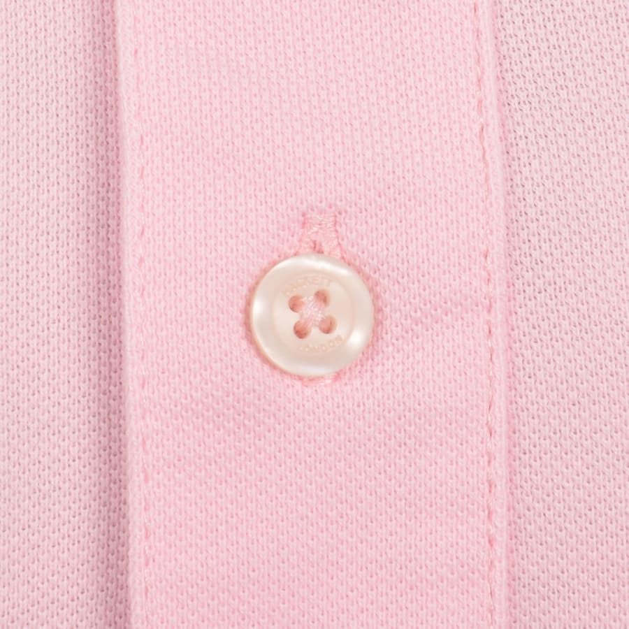 Image number 4 for Hackett Heritage Tipped Polo T Shirt Pink