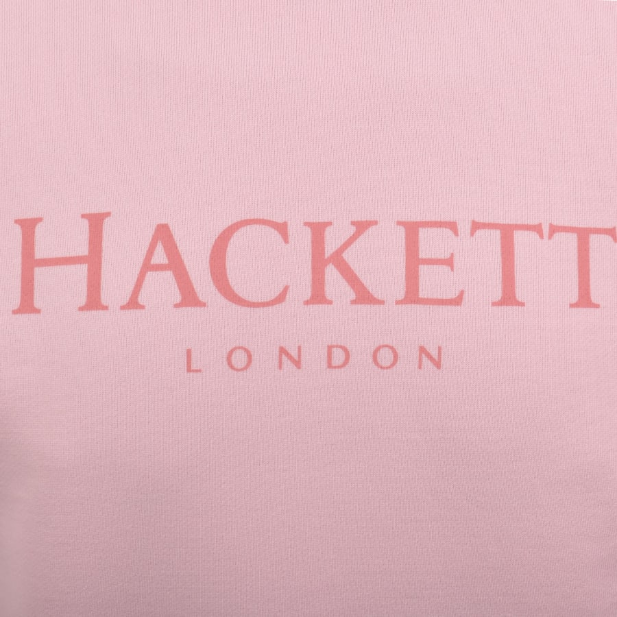Image number 3 for Hackett Heritage Crew Neck Sweatshirt Pink