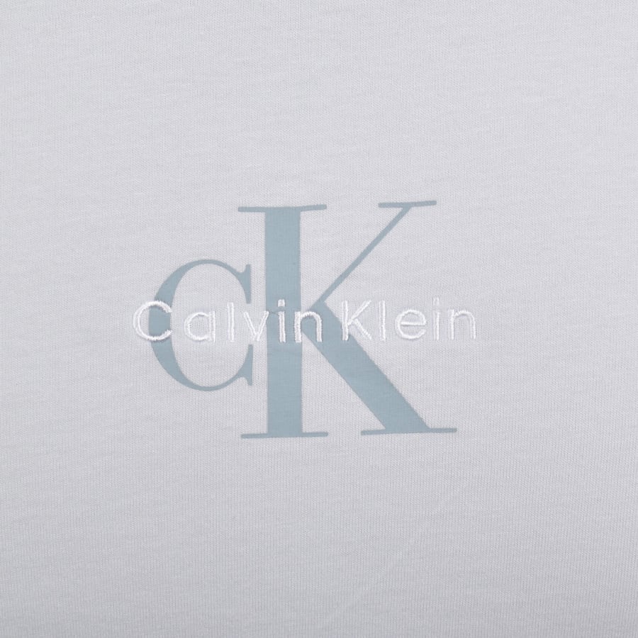 Image number 3 for Calvin Klein Jeans Monologo T Shirt Blue
