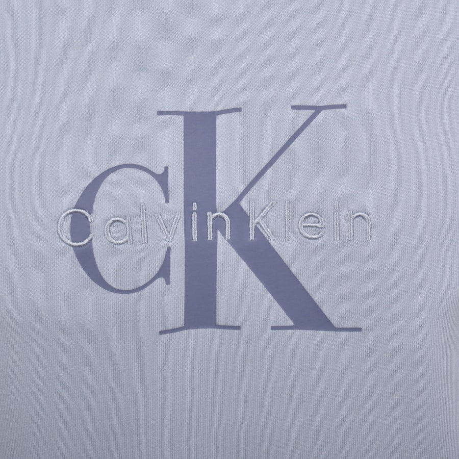 Image number 3 for Calvin Klein Jeans Monologo Sweatshirt Blue