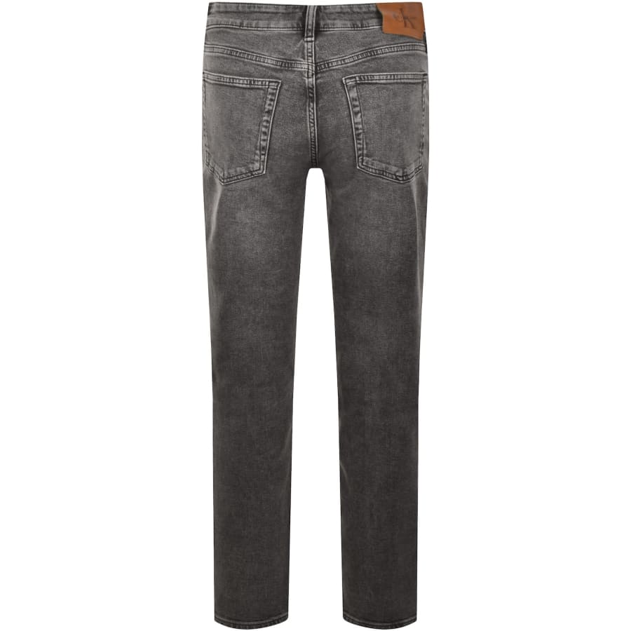 Image number 3 for Calvin Klein Jeans Slim Fit Jeans Grey