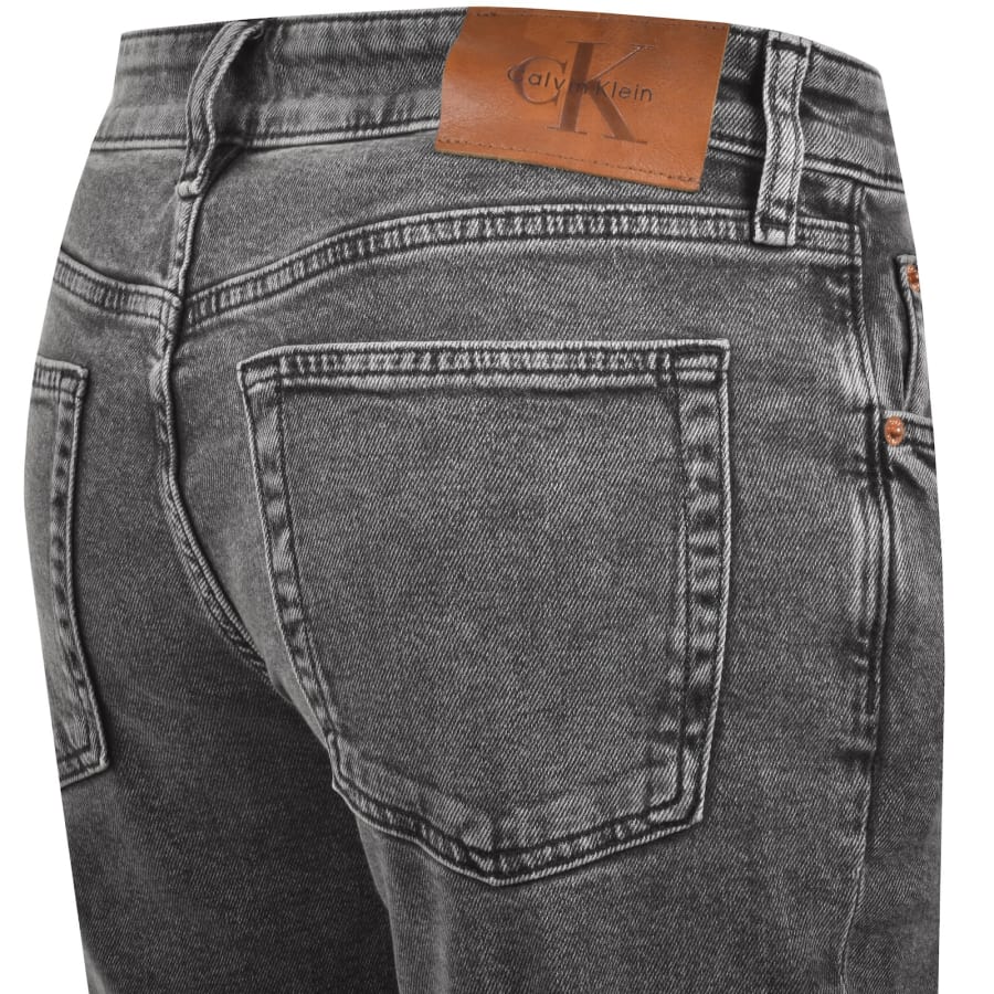 Image number 4 for Calvin Klein Jeans Slim Fit Jeans Grey