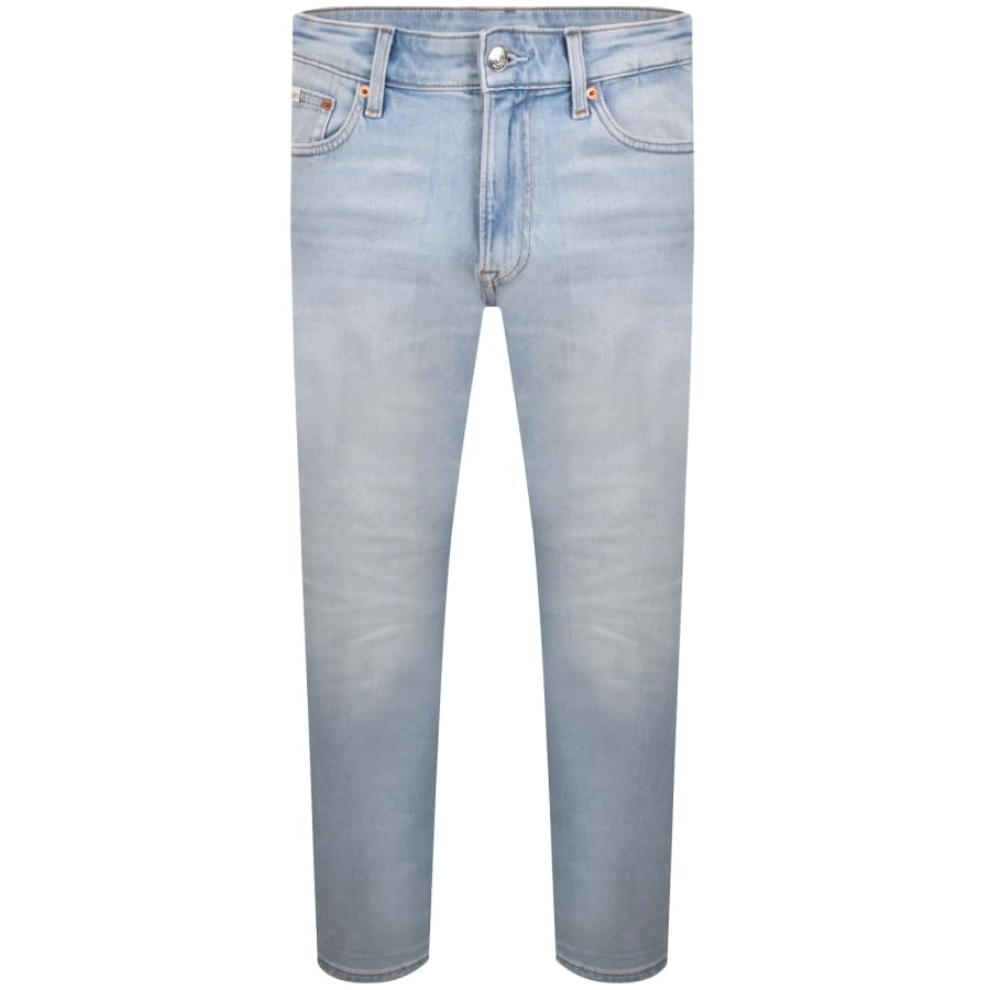Image number 2 for Calvin Klein Jeans Slim Fit Jeans Light Blue