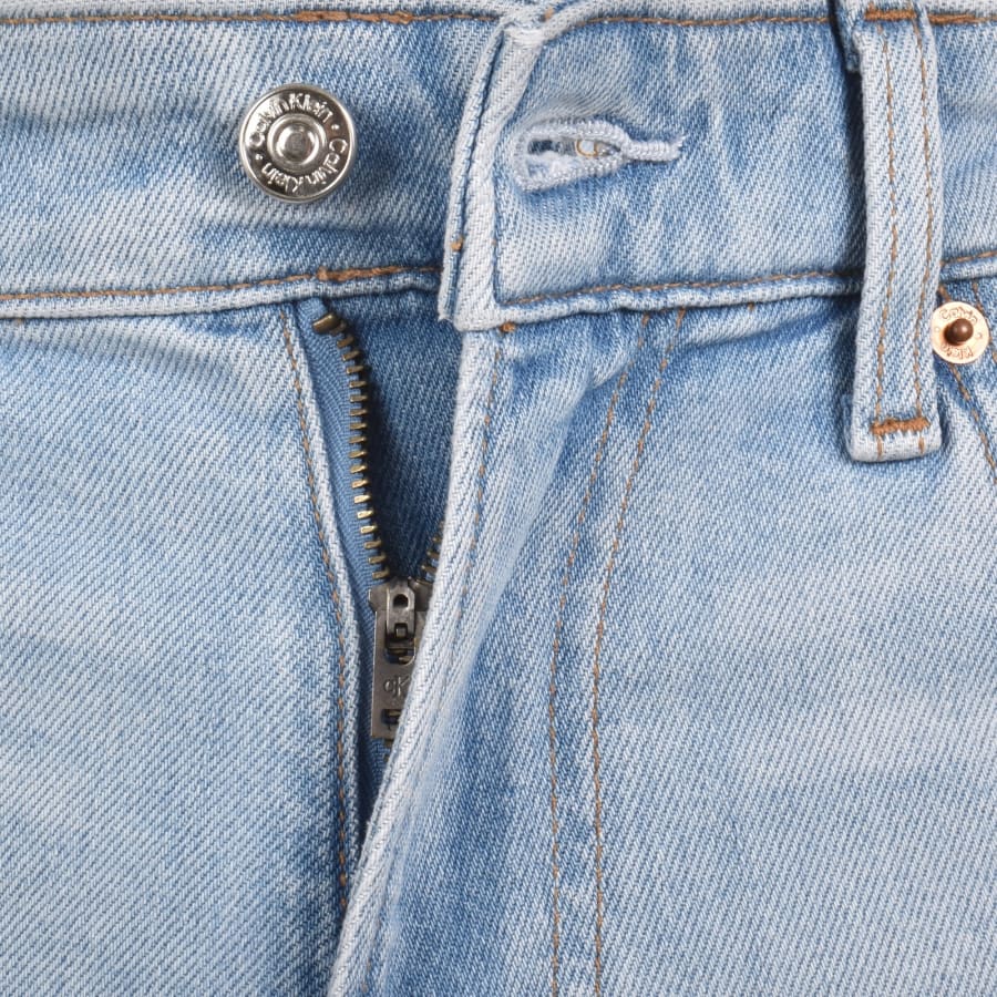 Image number 5 for Calvin Klein Jeans Slim Fit Jeans Light Blue