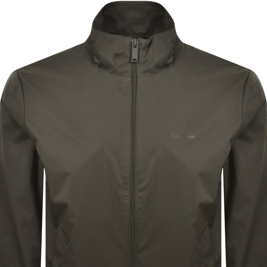 Image number 2 for Calvin Klein Lightweight Windbreaker Grey