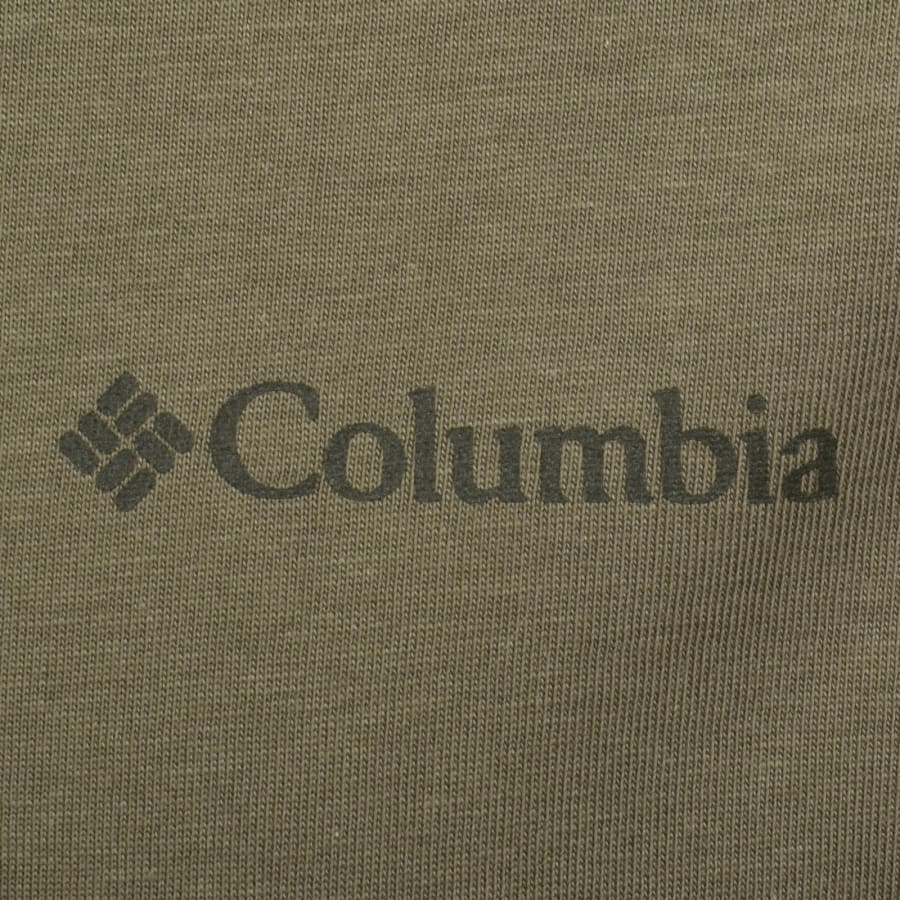 Image number 4 for Columbia Logo Back T Shirt Green
