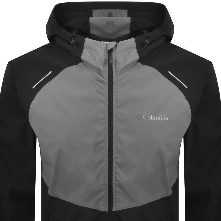 Image number 2 for Columbia Tech II Wind Jacket Black