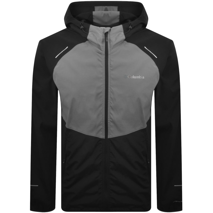 Image number 1 for Columbia Tech II Wind Jacket Black