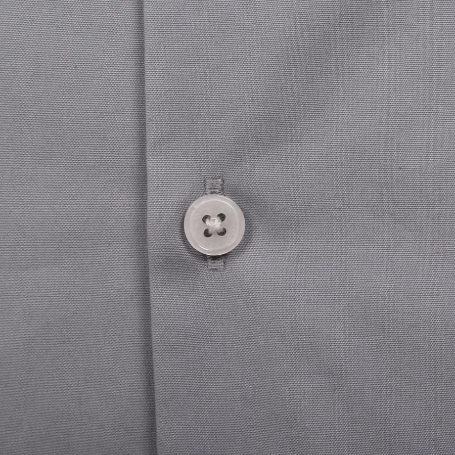 Image number 4 for Calvin Klein Slim Fit Solid Shirt Quick Silver
