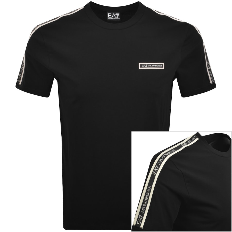 Image number 1 for EA7 Emporio Armani Logo T Shirt Black