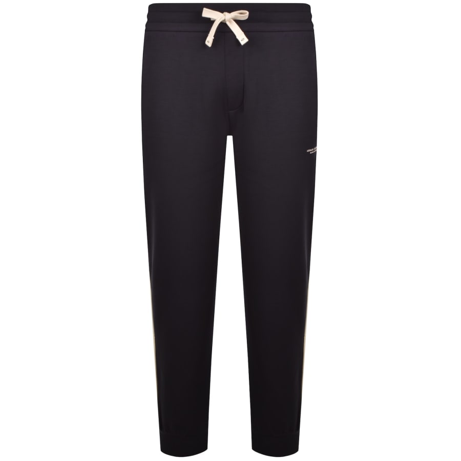 Image number 2 for Armani Exchange Joggers Deep Navy